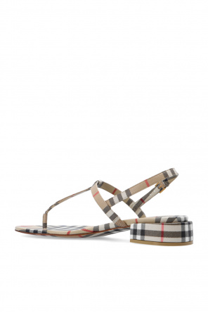 Burberry Sandals with a check pattern