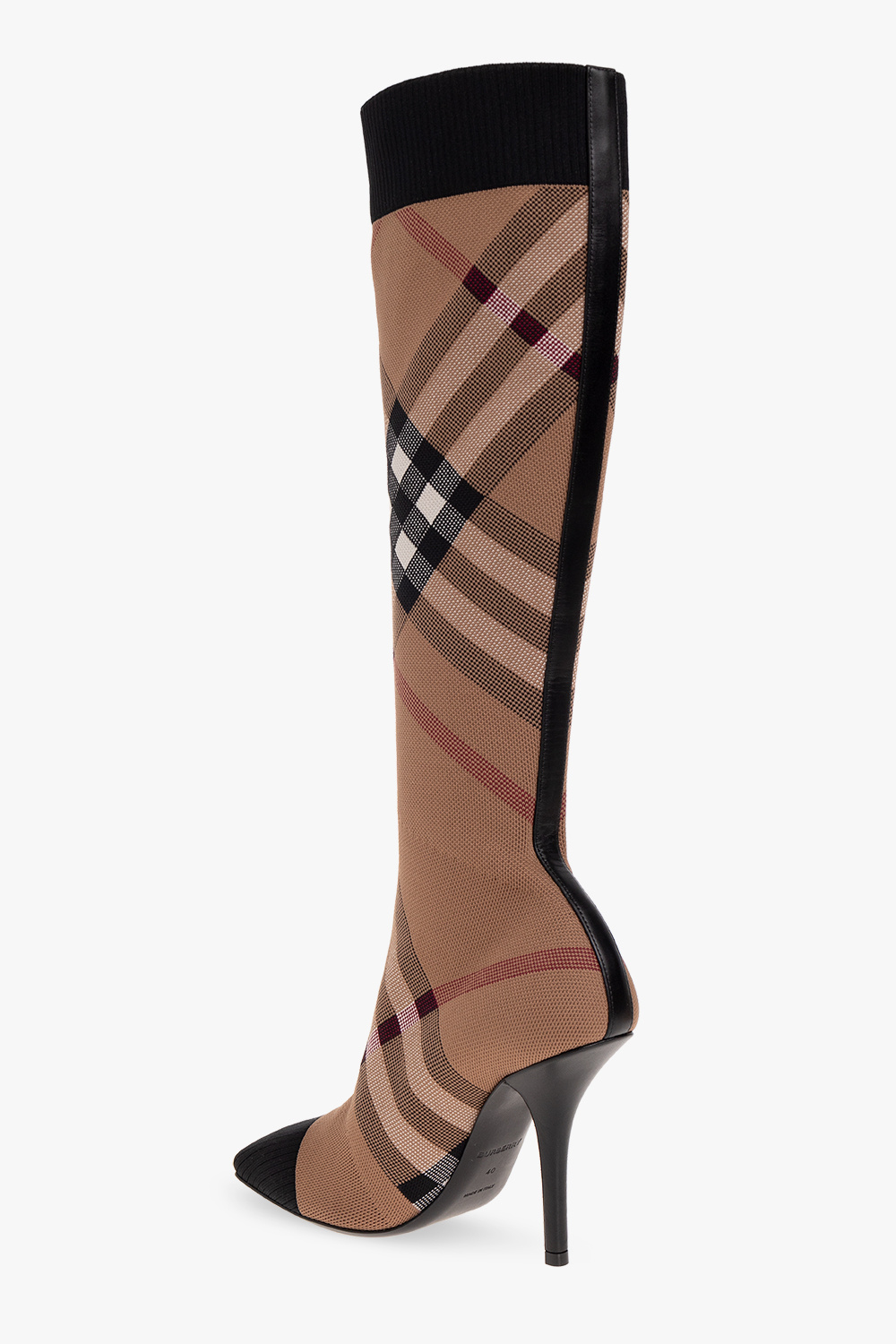 burberry boots heels