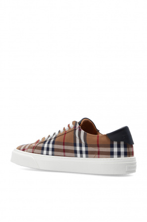 Burberry Sports shoes Clean with a plaid pattern