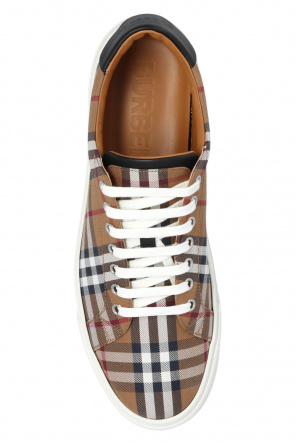 Burberry Sports shoes Clean with a plaid pattern