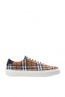 Burberry Sports shoes with a plaid pattern