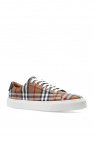 Burberry Sports shoes with a plaid pattern