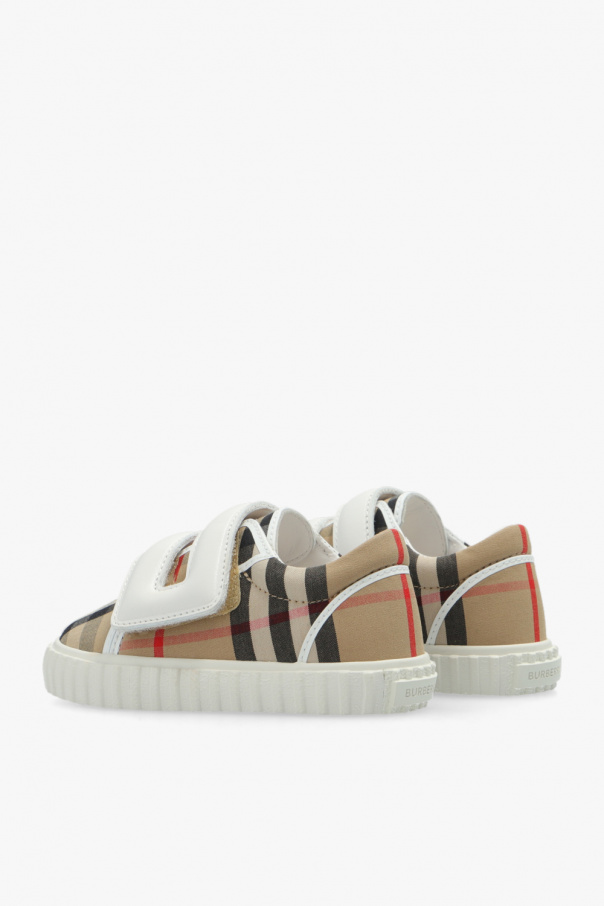 Burberry Kids ‘Marc’ checked sneakers