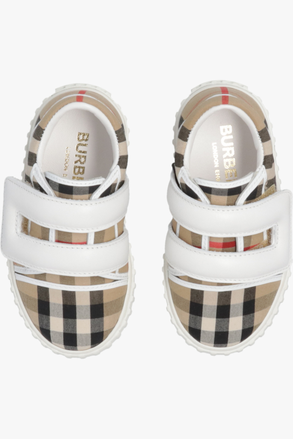 Burberry Kids ‘Marc’ checked sneakers