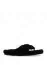 Burberry Shearling flip-flops