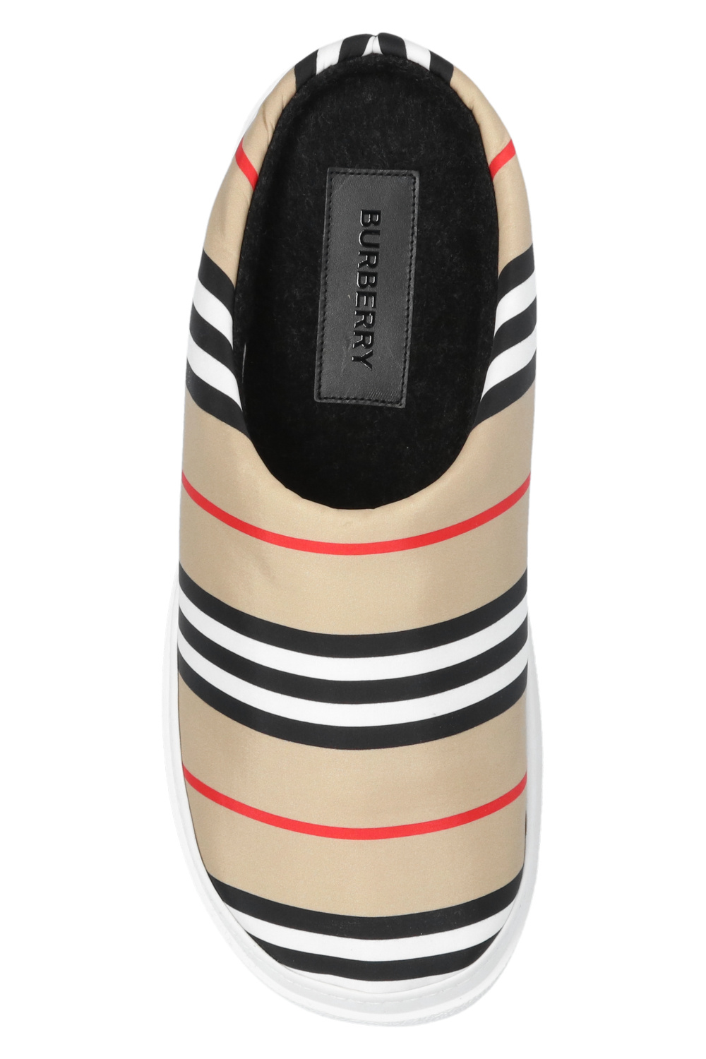 Burberry Striped slides