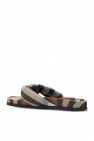 Burberry Checked flip-flops