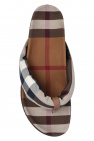 Burberry Checked flip-flops