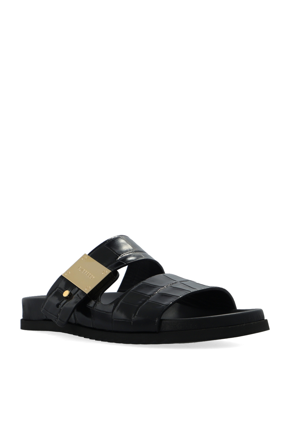 Burberry Leather slides