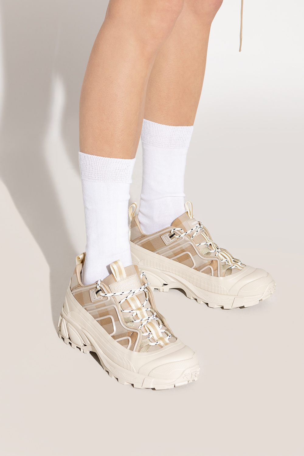 burberry item Platform sneakers