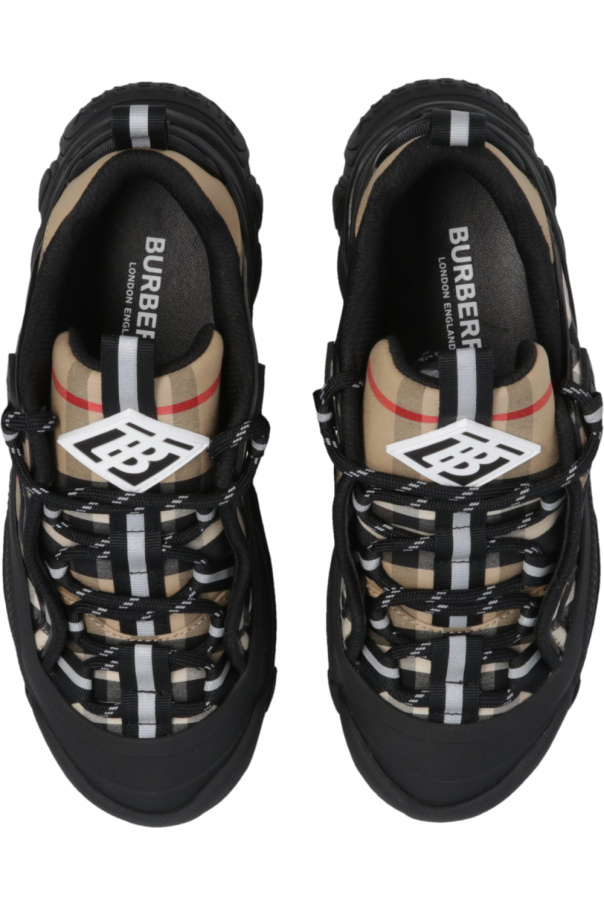 burberry abstract Kids ‘Arthur’ sneakers