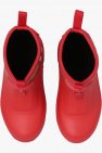 Burberry Kids RED ‘Mini Flinton’ rain boots