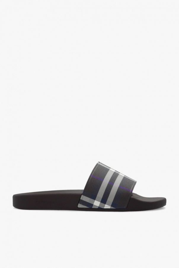Burberry ‘Furley’ slides with logo