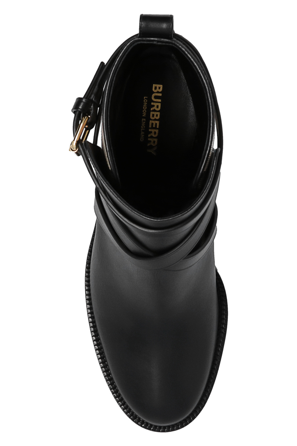 burberry black ‘New Pryle’ heeled ankle boots