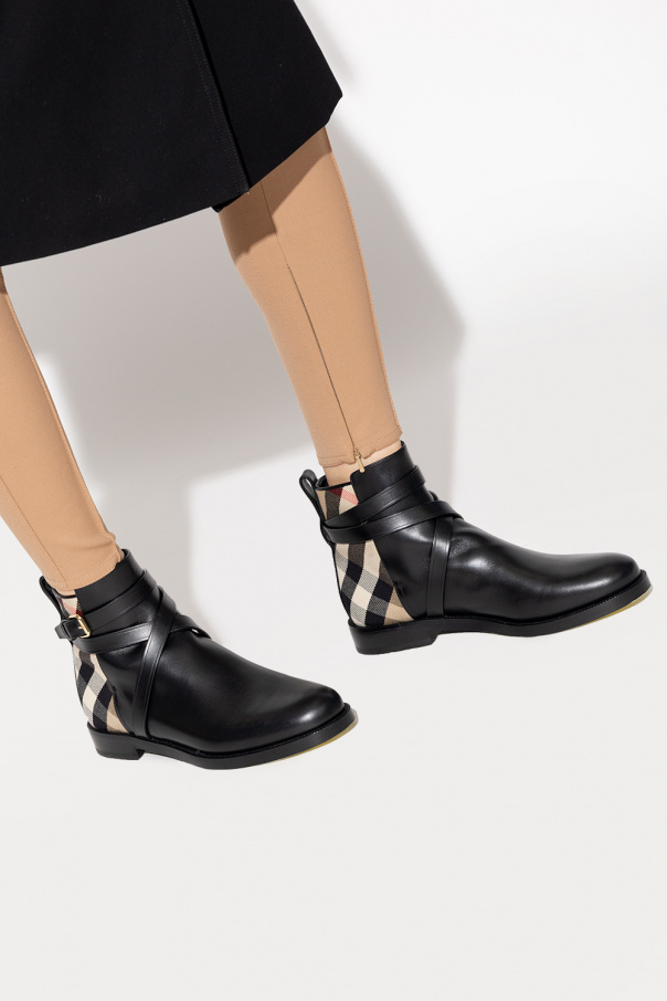 burberry Belt ‘New Pryle’ ankle boots