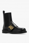Burberry BLACK ‘Jude’ leather ankle boots