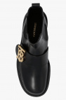Burberry BLACK ‘Jude’ leather ankle boots