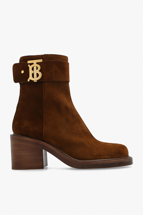 Burberry ‘Westella’ suede shirt ankle boots