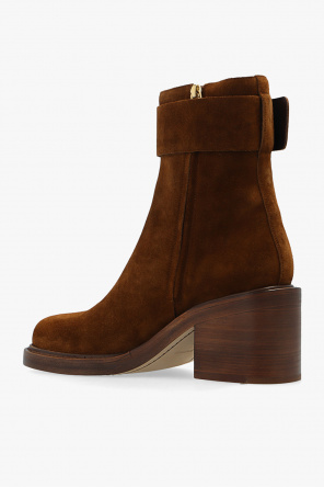 Burberry ‘Westella’ suede shirt ankle boots