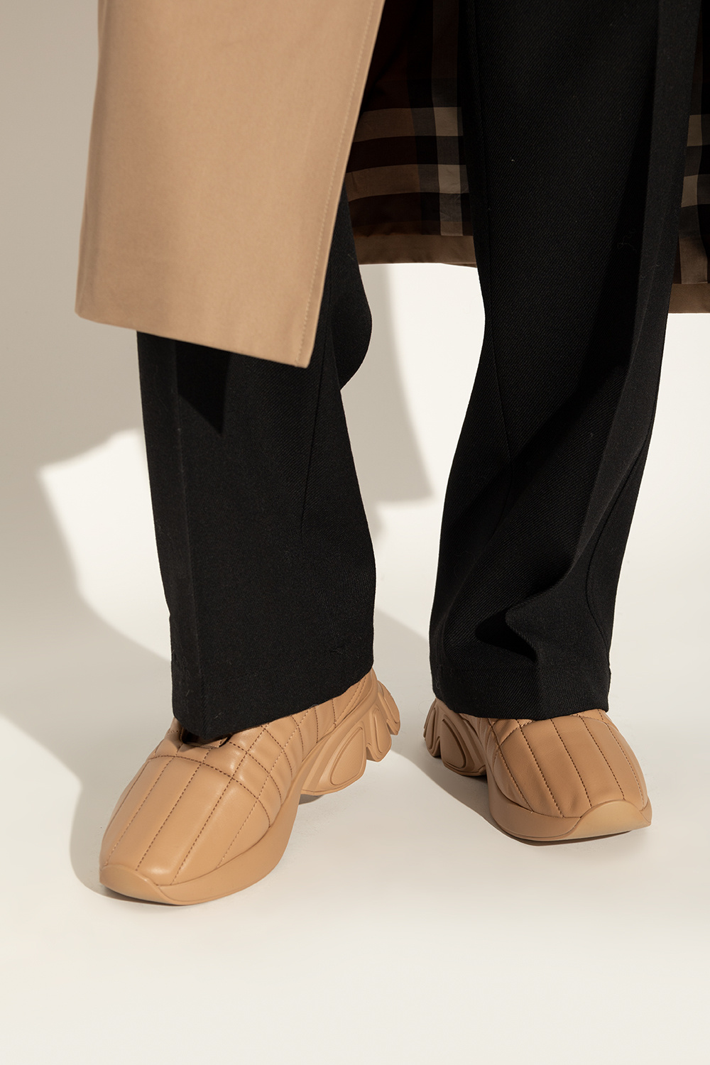 Burberry ‘TNR Classic’ quilted sneakers
