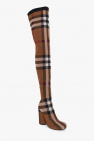 Burberry BROWN ‘Anita’ heeled over-the-knee boots
