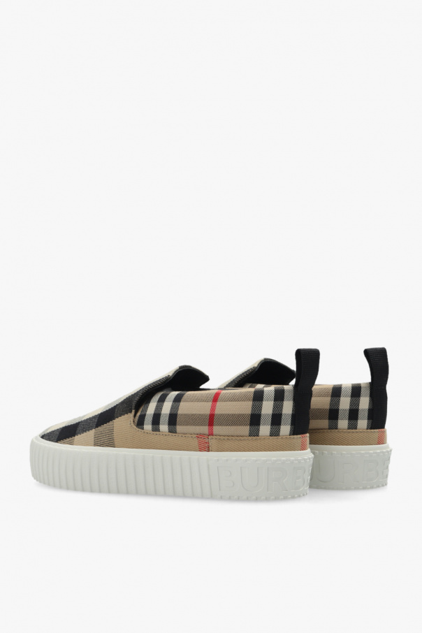 Burberry Kids ‘Andrew’ slip-on BOOTS shoes
