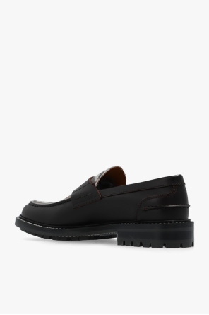 Burberry short-sleeve ‘Fred Country’ loafers