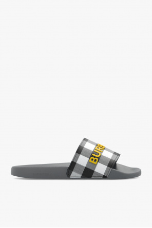 Rubber slides with logo od Burberry