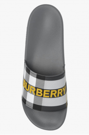 Burberry Rubber slides with logo