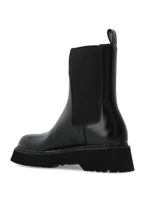 Gucci Leather Chelsea boots