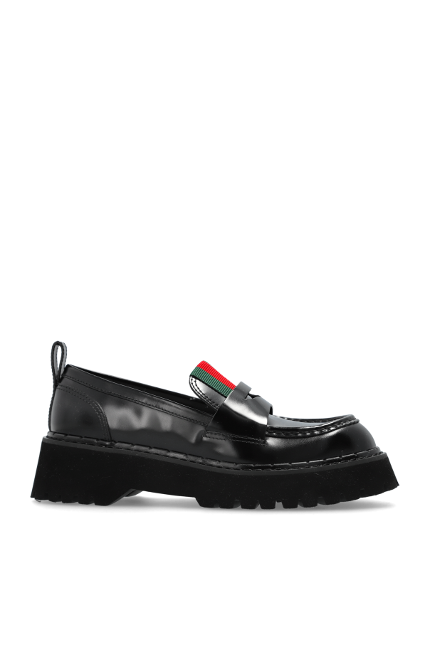 Gucci Skórzane buty