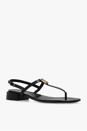 Burberry MID-HEEL ‘Emily’ leather sandals