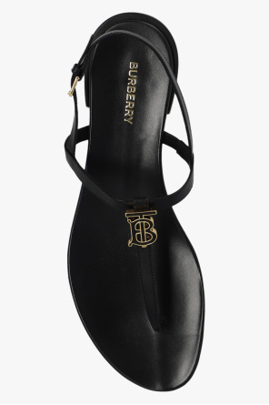 Burberry ‘Emily’ leather sandals