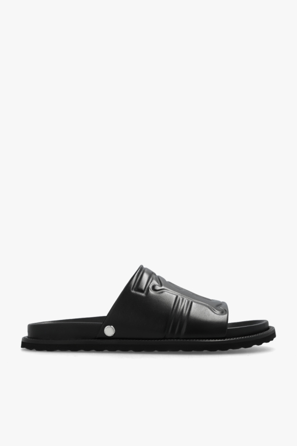‘Thornton’ leather slides od Small Burberry