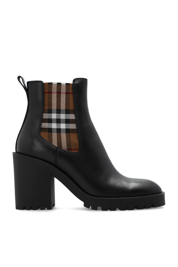 Burberry ‘New Allostock’ heeled ankle boots
