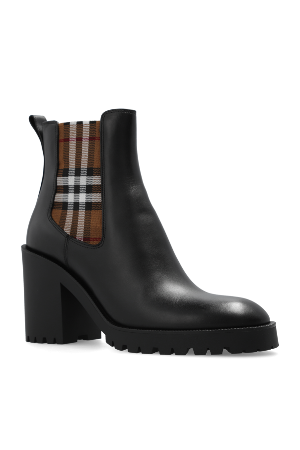 Black ‘New Allostock’ heeled ankle boots Burberry - Vitkac GB
