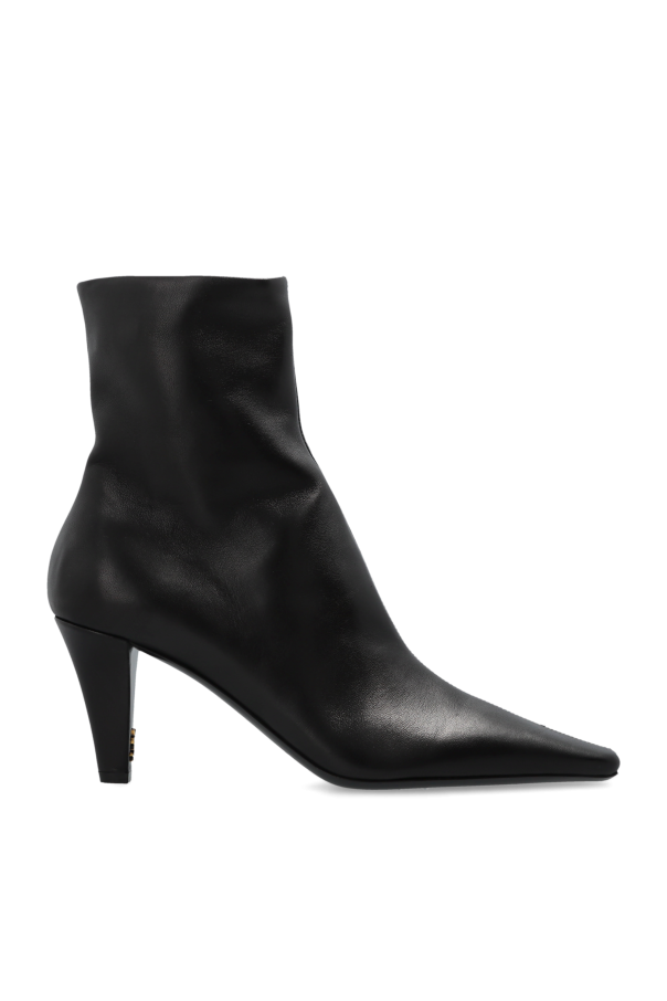 Saint Laurent Botki na obcasie `Jill`