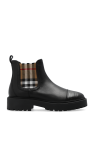 Burberry Kids Leather Chelsea boots