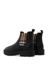 Burberry Kids Leather Chelsea boots