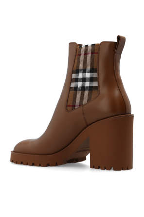 Burberry ‘New Allostock’ heeled ankle boots