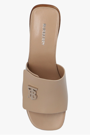 Burberry ‘Winnie’ heeled slides
