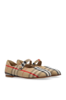 Burberry Kids Checked ballet flats