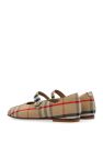 Burberry Kids Checked ballet flats