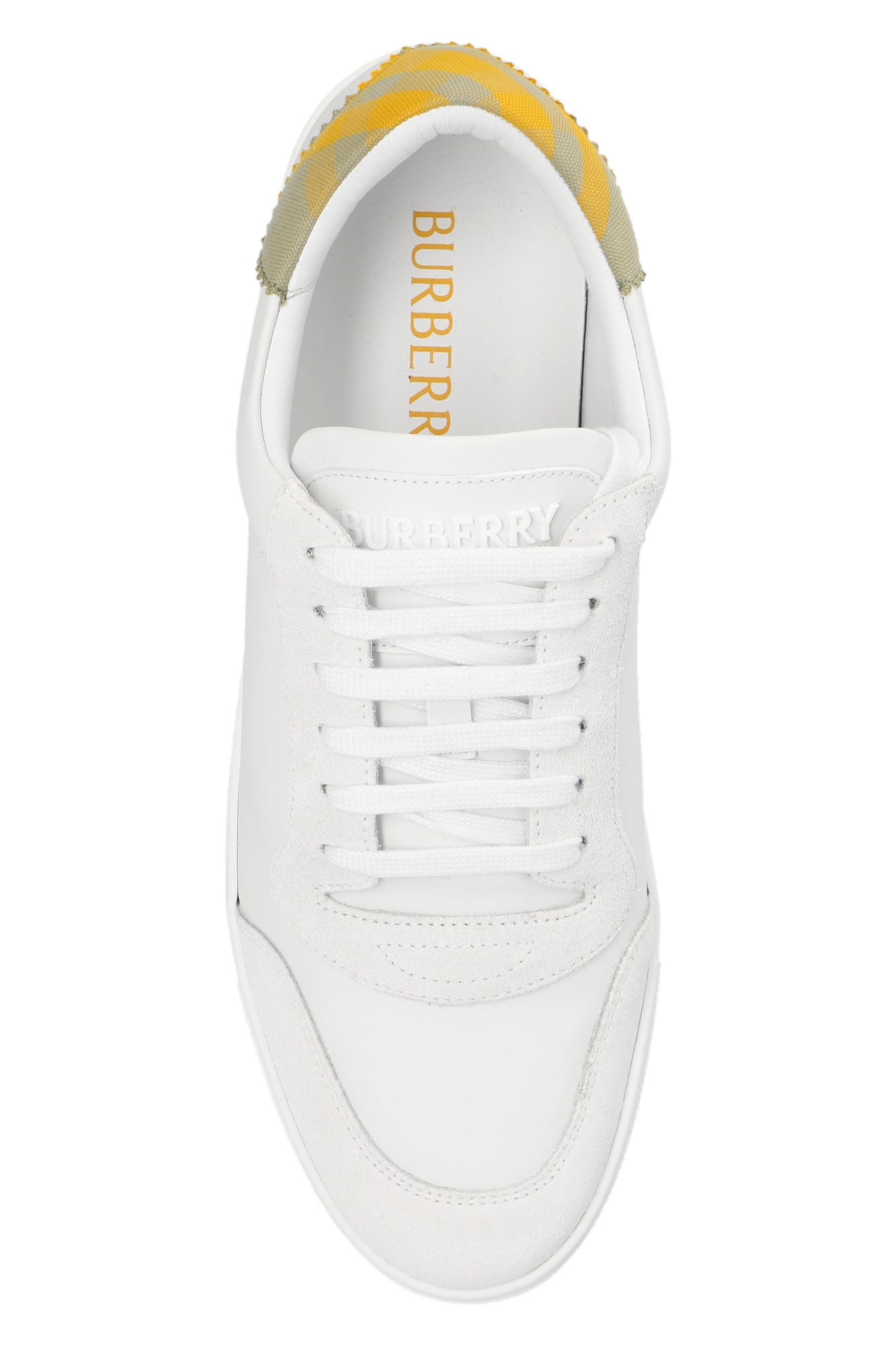 burberry camel ‘Robin’ sneakers