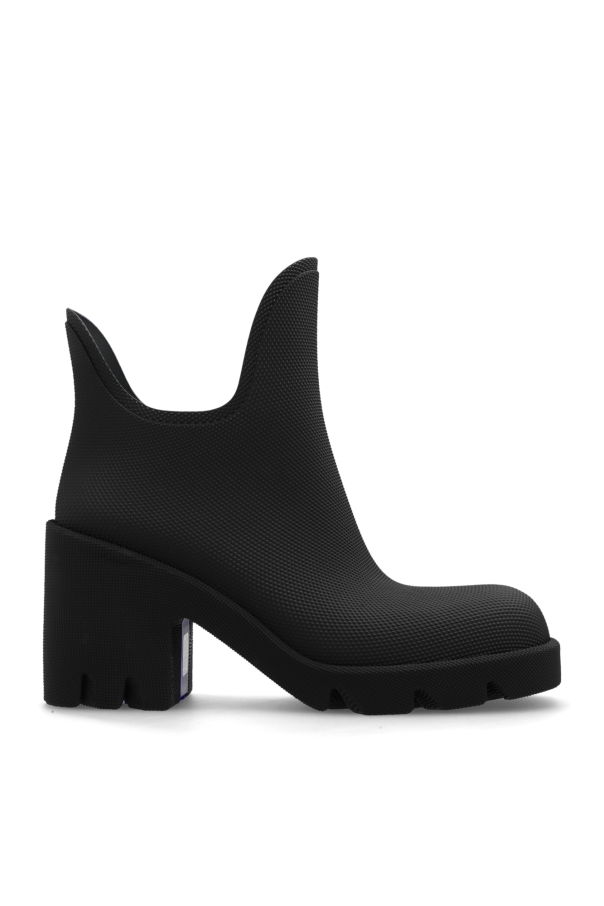 ‘Marsh’ heeled rain boots od Burberry
