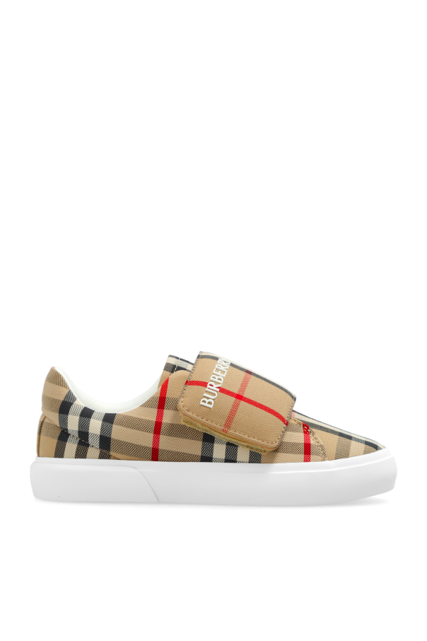 Sneakers with logo od Burberry Kids