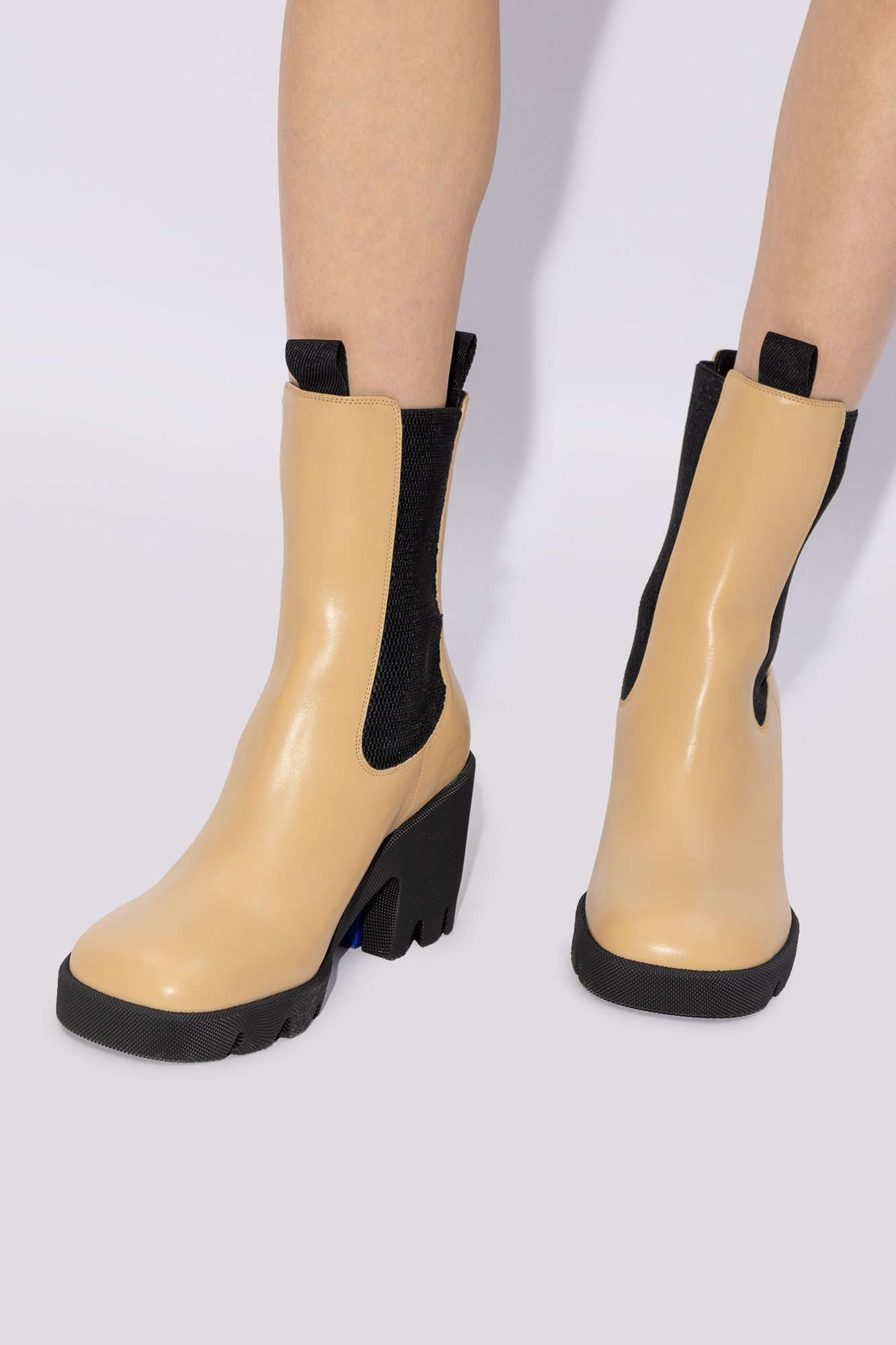 Burberry ‘Stride’ platform ankle boots