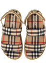 Burberry Kids ‘Jamie’ checked sandals