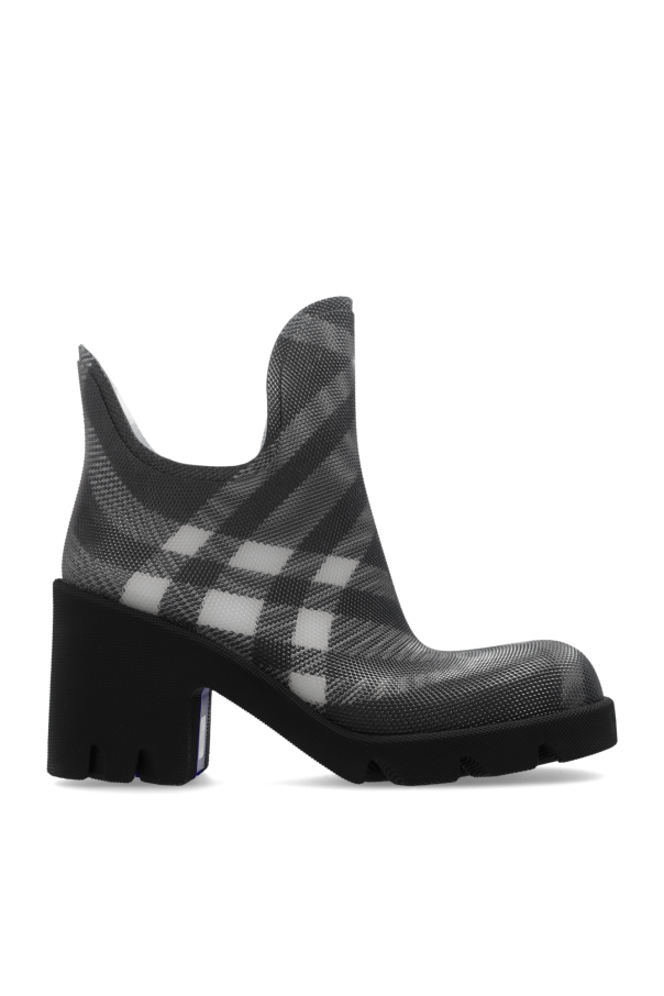 ‘Marsh’ heeled rain boots od Burberry