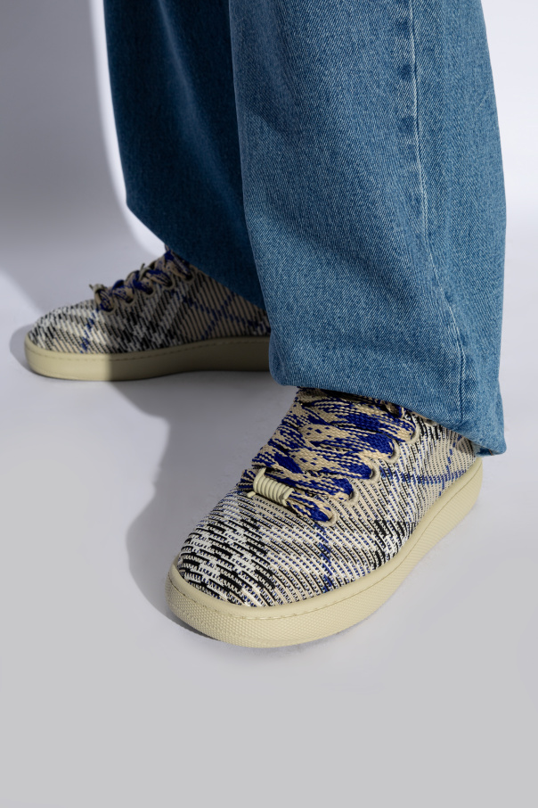 burberry Pochette-cintura ‘Check Knit Box’ Sneakers